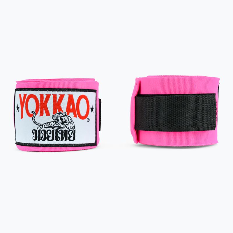 Boxbandagen YOKKAO rosa HW-2-8 3