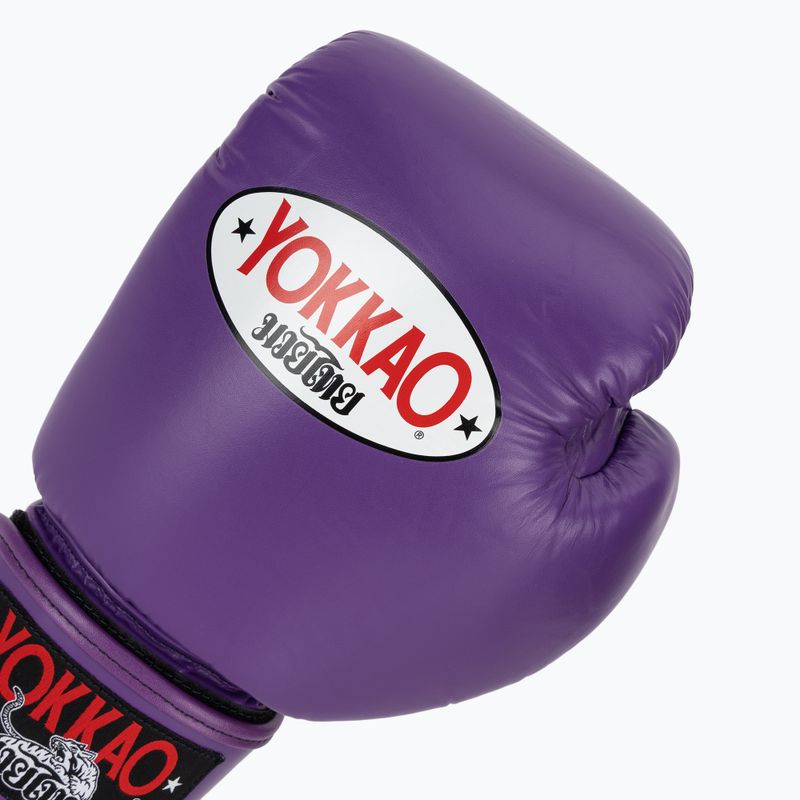 Boxhandschuhe Herren YOKKAO Matrix flash purple 5