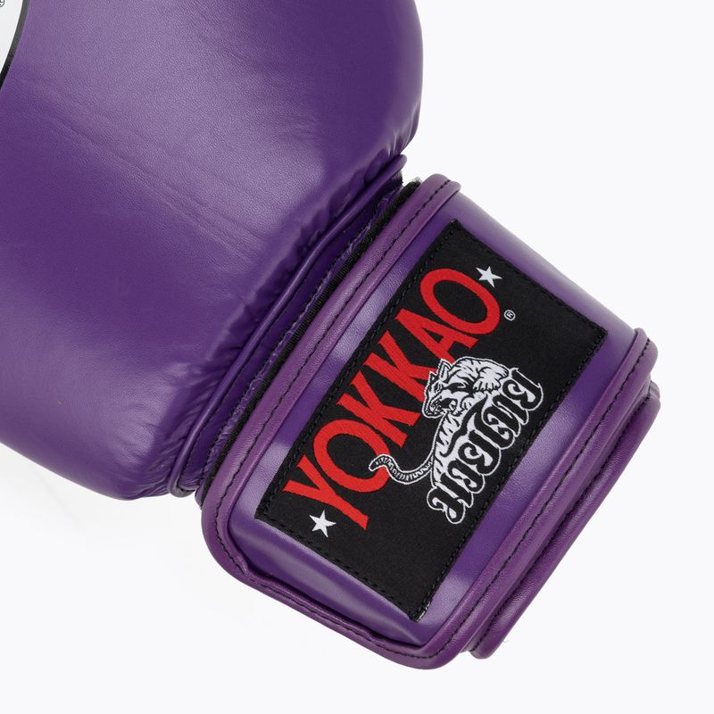 Boxhandschuhe Herren YOKKAO Matrix flash purple 6