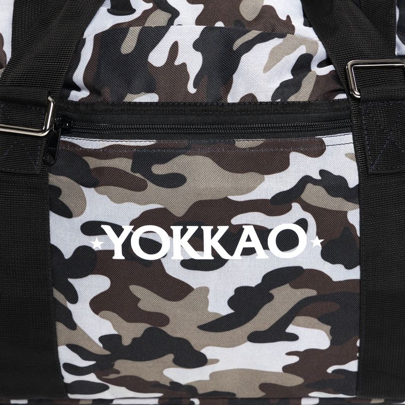 Trainingstasche YOKKAO Convertible Camo Gym Bag grau-schwarz BAG-2-G 4