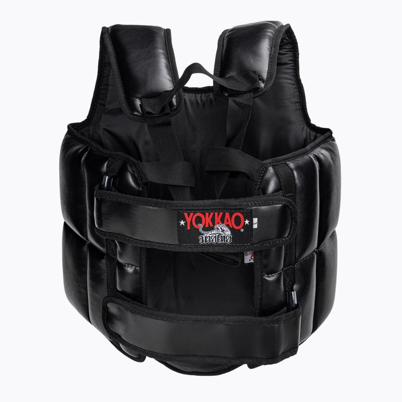 Boxerschutz YOKKAO Body Protector schwarz YBP-1 2