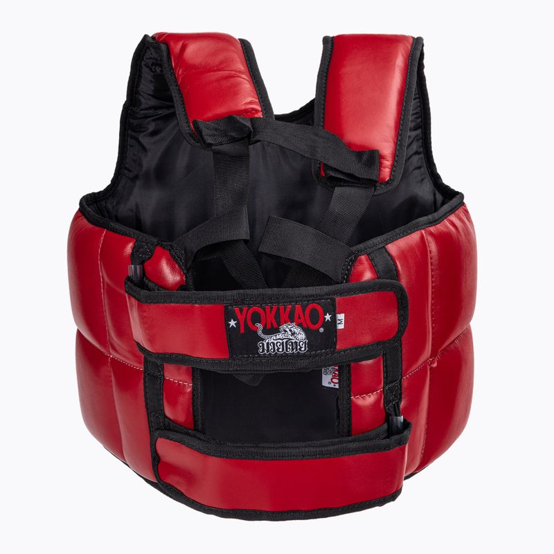 Boxerschutz YOKKAO Body Protector rot YBP-2 2