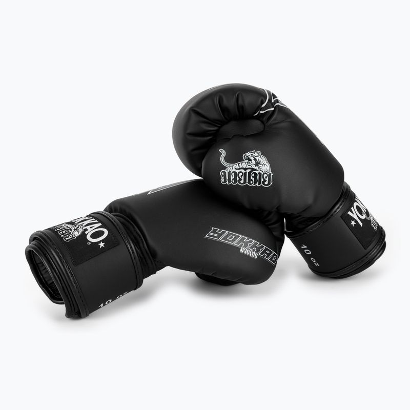Boxhandschuhe YOKKAO Institution Boxing black 7