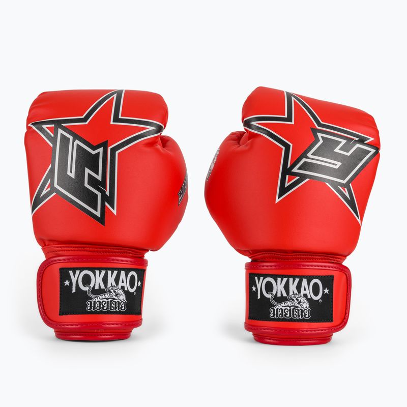 Boxhandschuhe YOKKAO Institution Boxing red 2