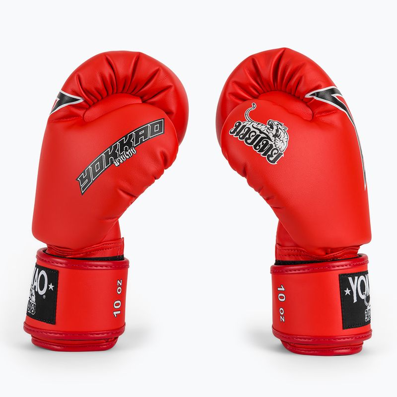 Boxhandschuhe YOKKAO Institution Boxing red 4