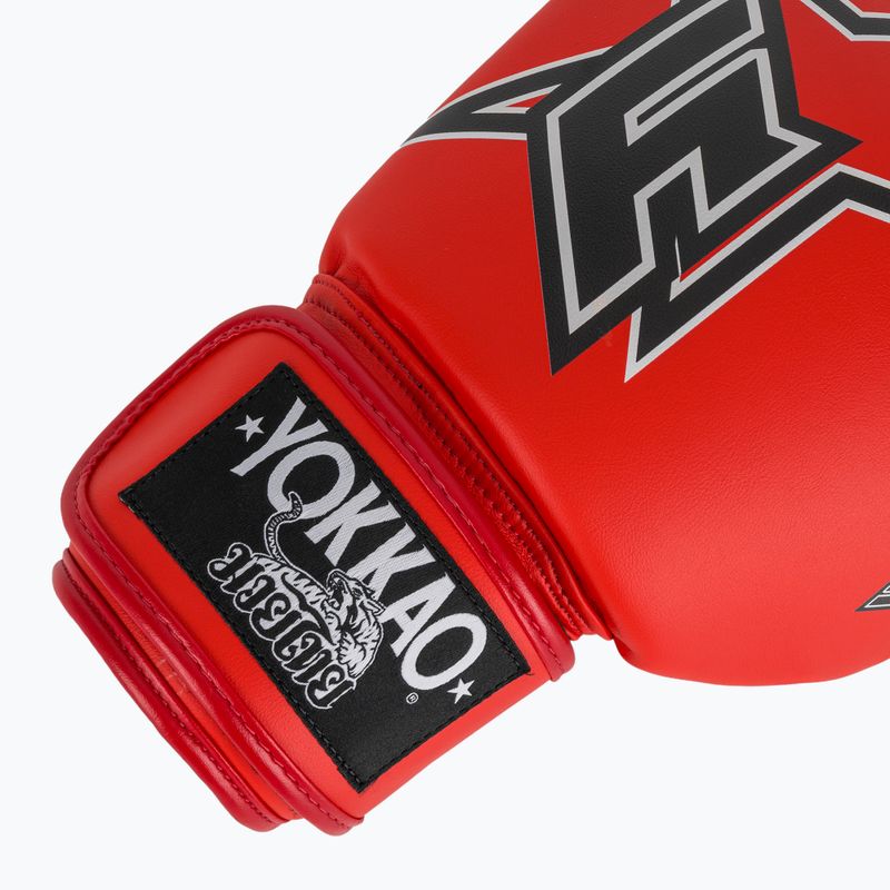 Boxhandschuhe YOKKAO Institution Boxing red 6