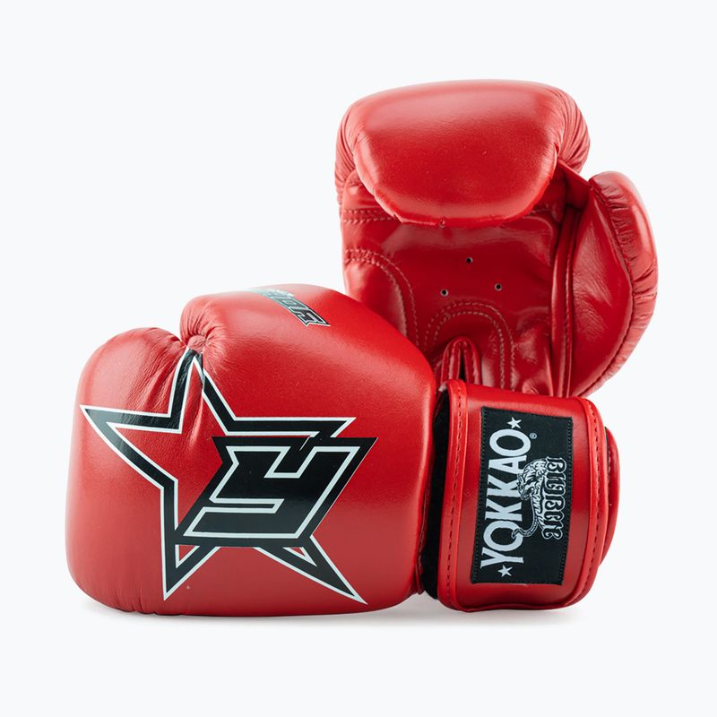 Boxhandschuhe YOKKAO Institution Boxing red 2