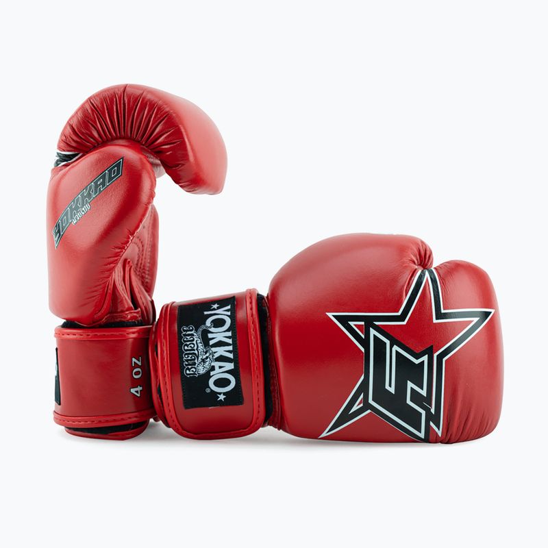 Boxhandschuhe YOKKAO Institution Boxing red 3