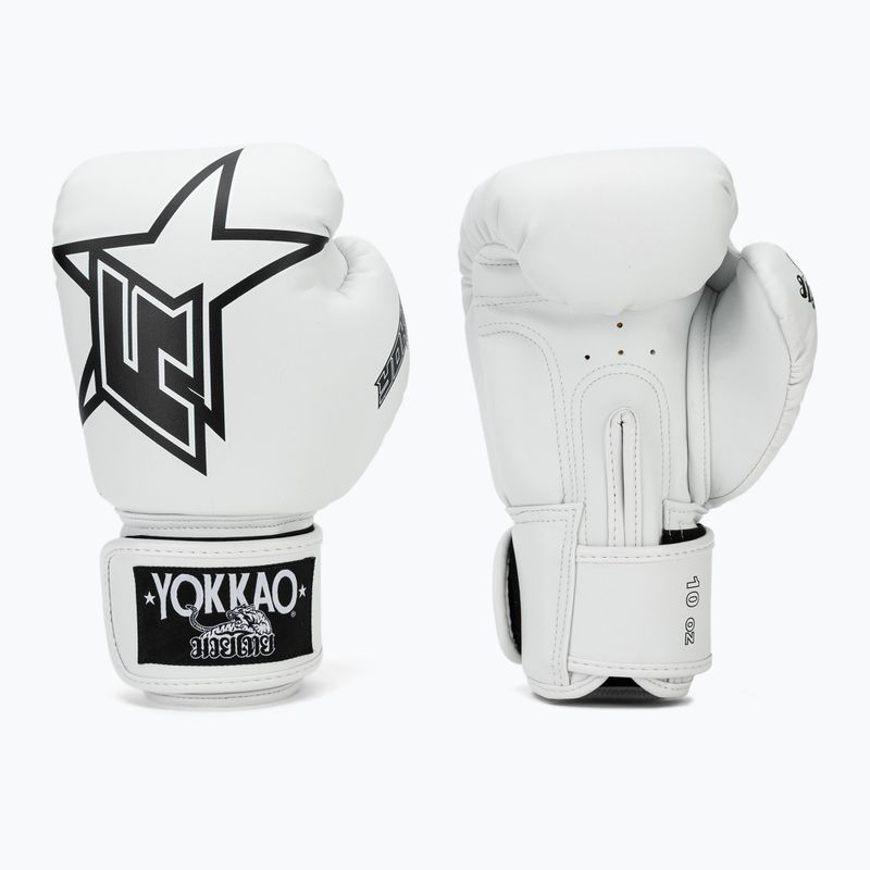Boxhandschuhe YOKKAO Institution Boxing white