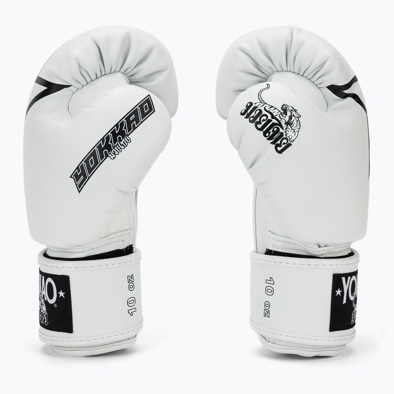 Boxhandschuhe YOKKAO Institution Boxing white 4