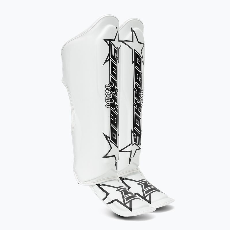 Schienbein- und Fußschützer YOKKAO Institution white