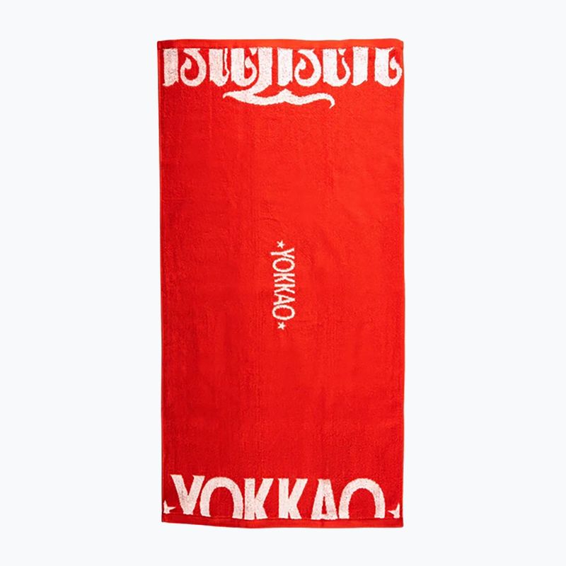 Handtuch YOKKAO Training red
