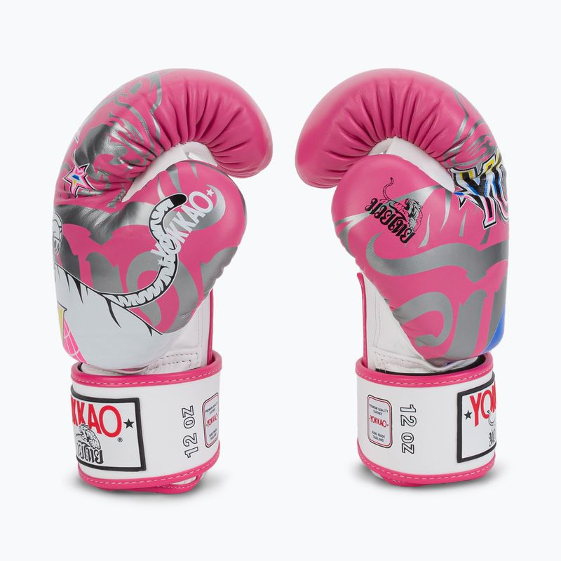 Boxhandschuhe YOKKAO 9'S rosa BYGL-9-8 4