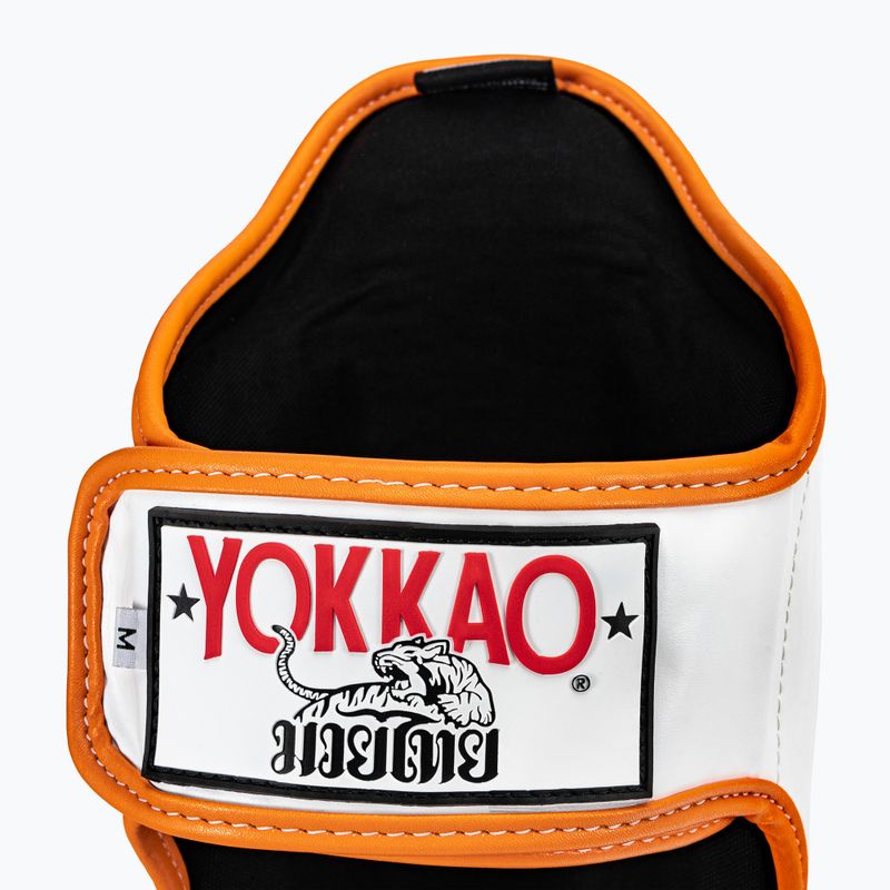 Schienbeinschützer YOKKAO Pad Thai weiß SYGL-69-4 4