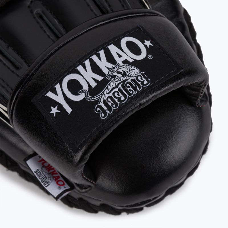 Trainingsschild YOKKAO Institution Focus Mitts-Close schwarz FYMS-1 4