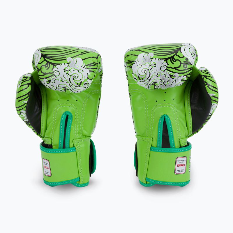 Boxhandschuhe YOKKAO Hawaiian grün FYGL-71-2 2