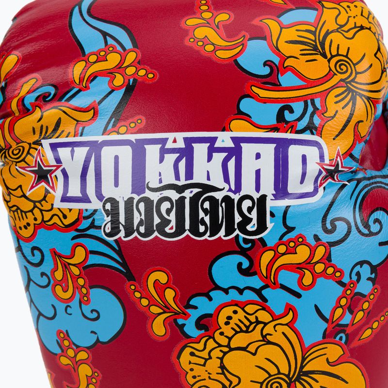 Boxhandschuhe YOKKAO Hawaiian rot FYGL-71-2 5