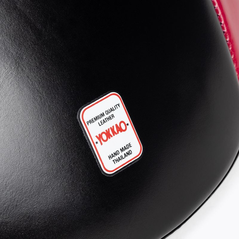 YOKKAO Schlagtraining Bauchgurt schwarz/rot BYPL-18 4