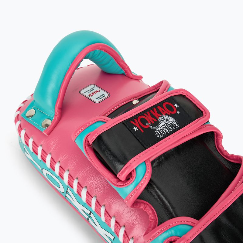 Trainingsschild YOKKAO Curved 2 Stk. hot pink/island 4