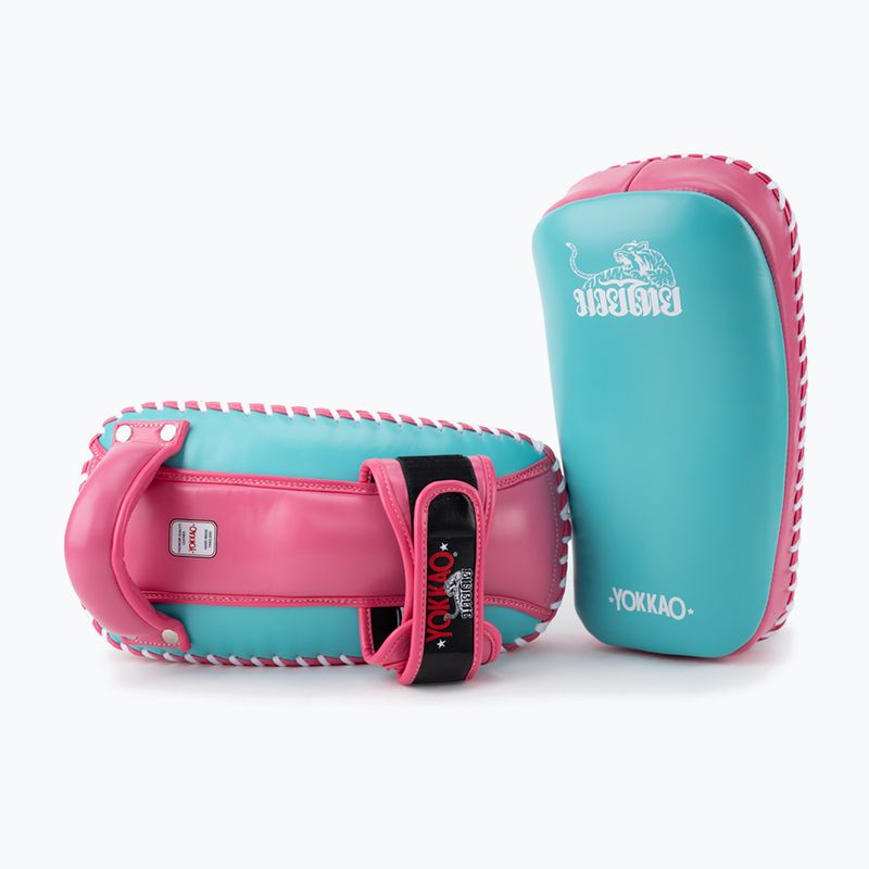 Trainingsschild YOKKAO Free Style 2 Stk. hot pink/island