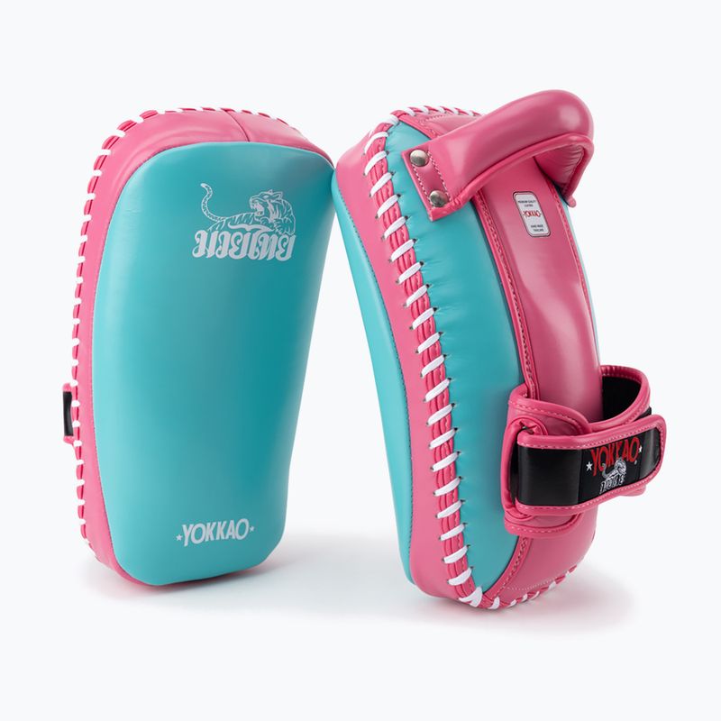 Trainingsschild YOKKAO Free Style 2 Stk. hot pink/island 3