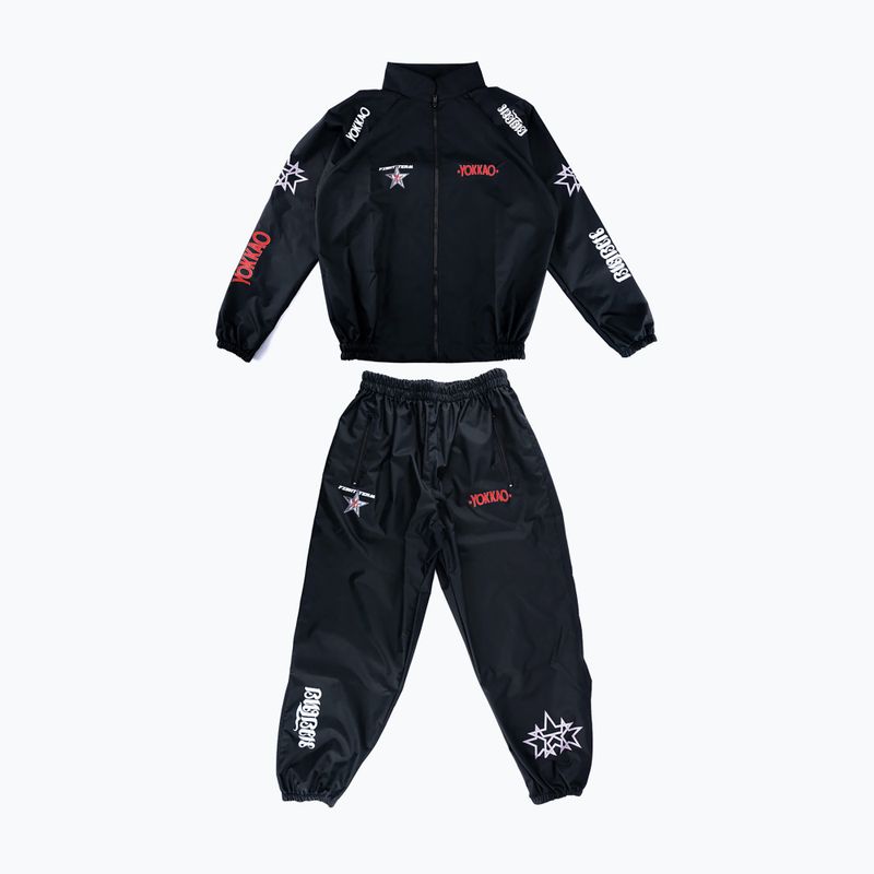 Herren-Trainingsanzug YOKKAO Fight Team Sweat Suit black