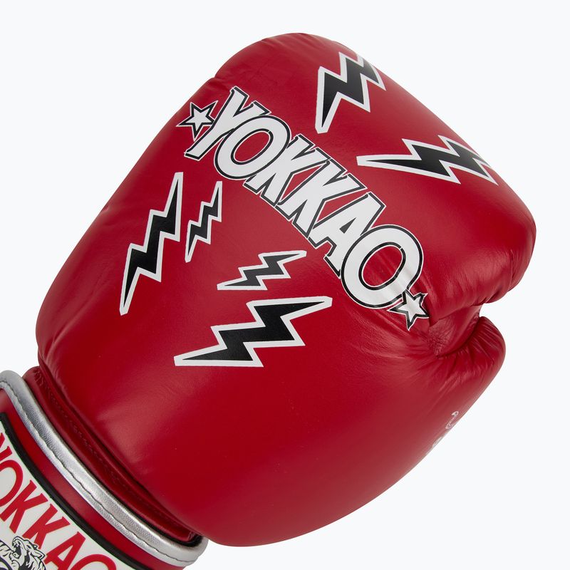 Herren Boxhandschuhe YOKKAO Stadium rot 5