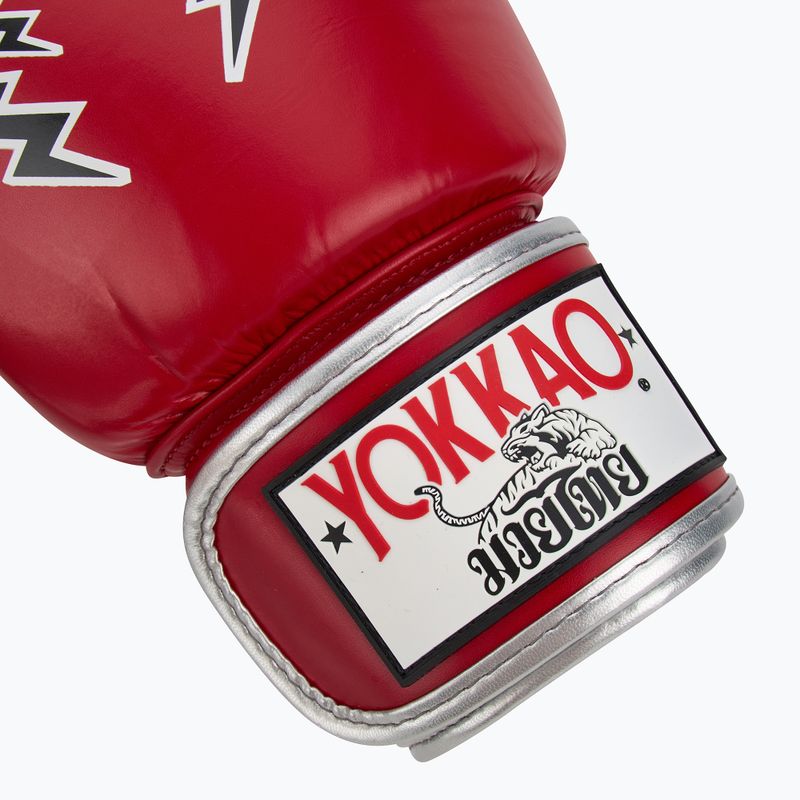 Herren Boxhandschuhe YOKKAO Stadium rot 6