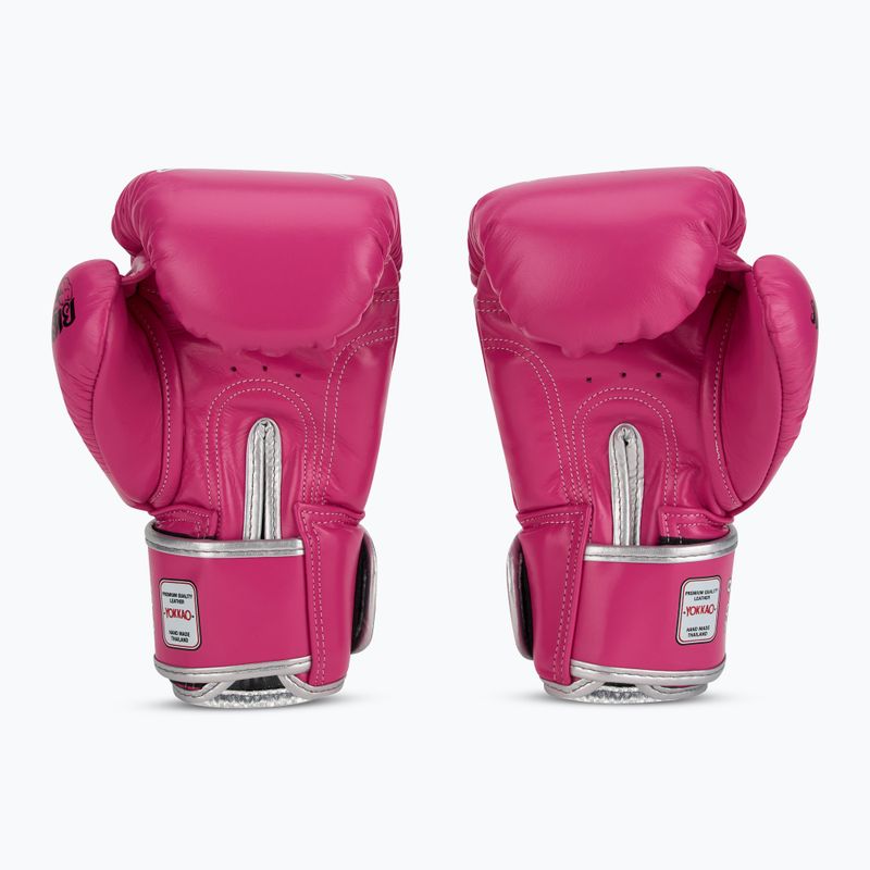 Herren Boxhandschuhe YOKKAO Stadium fuchsia 3