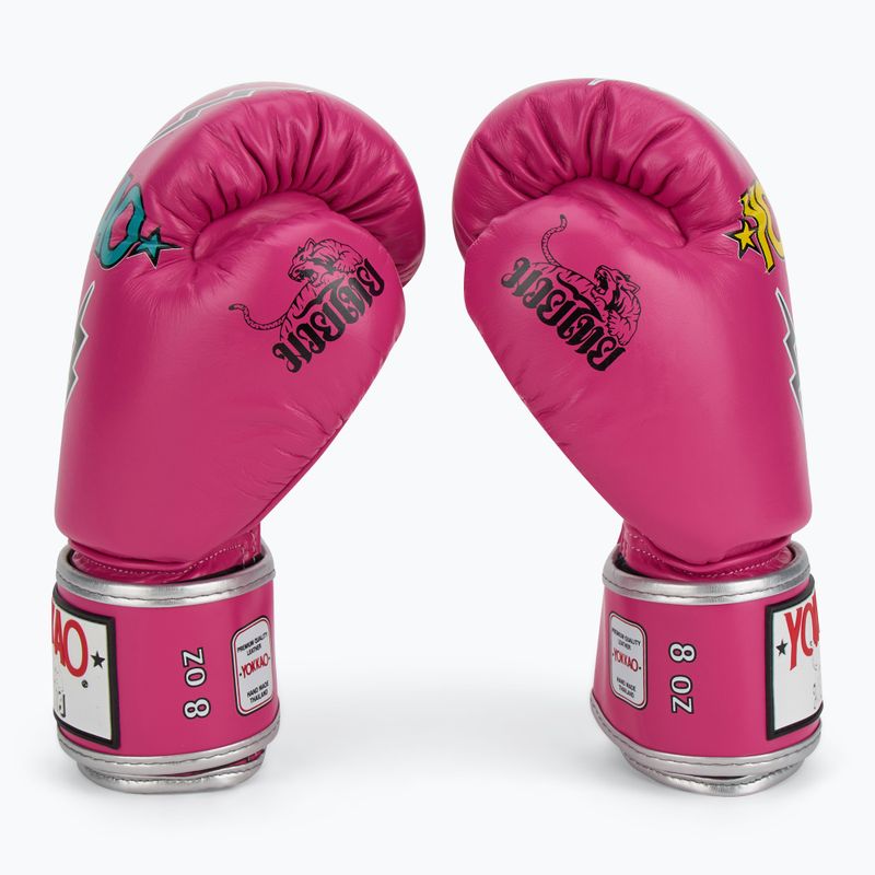 Herren Boxhandschuhe YOKKAO Stadium fuchsia 4