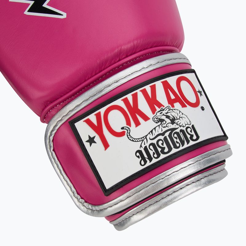 Herren Boxhandschuhe YOKKAO Stadium fuchsia 6
