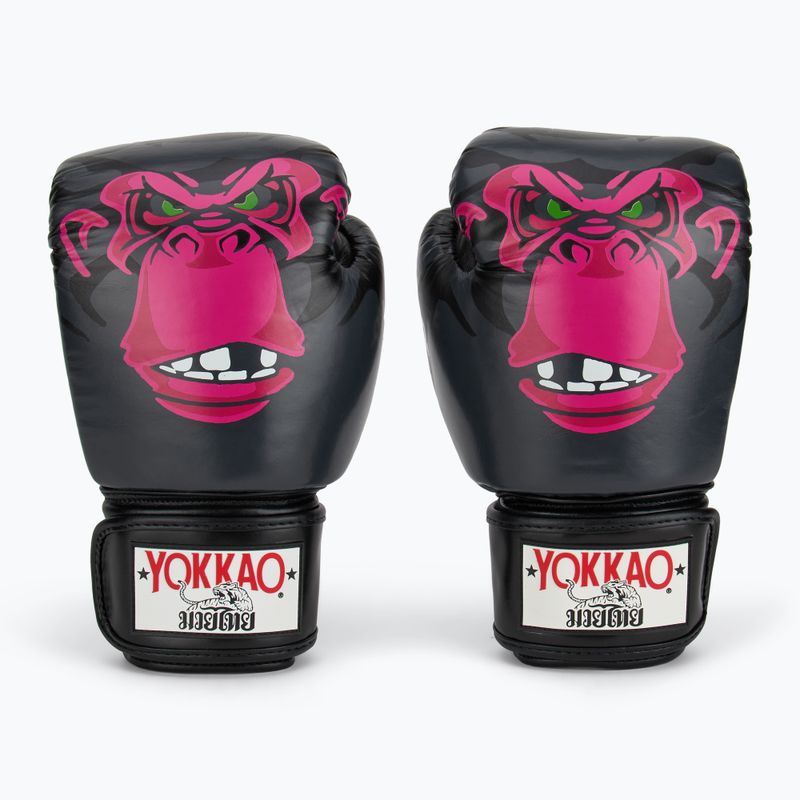 Herren Boxhandschuhe YOKKAO Primate schwarz 2