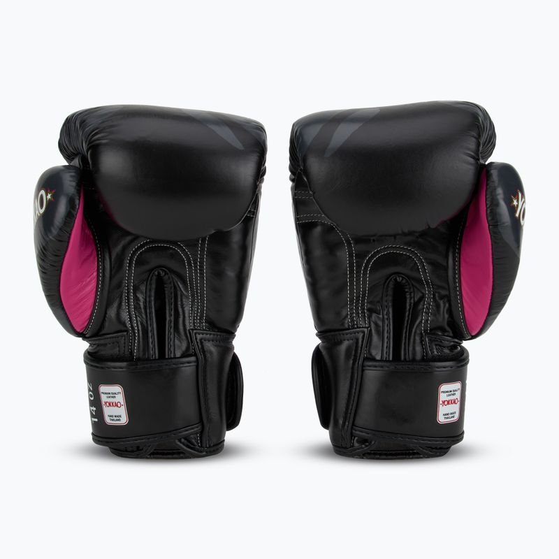 Herren Boxhandschuhe YOKKAO Primate schwarz 3
