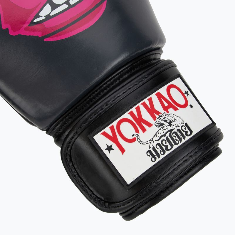 Herren Boxhandschuhe YOKKAO Primate schwarz 6