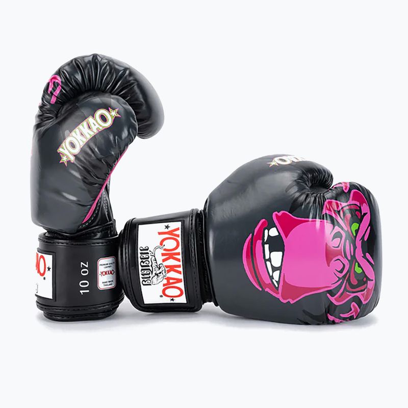 Herren Boxhandschuhe YOKKAO Primate schwarz 9