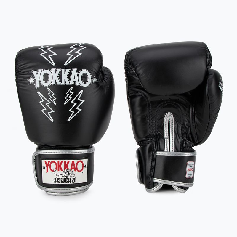 Herren Boxhandschuhe YOKKAO Stadium schwarz