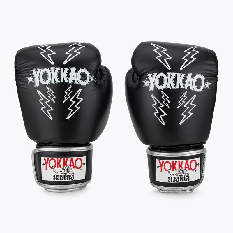 Herren Boxhandschuhe YOKKAO Stadium schwarz