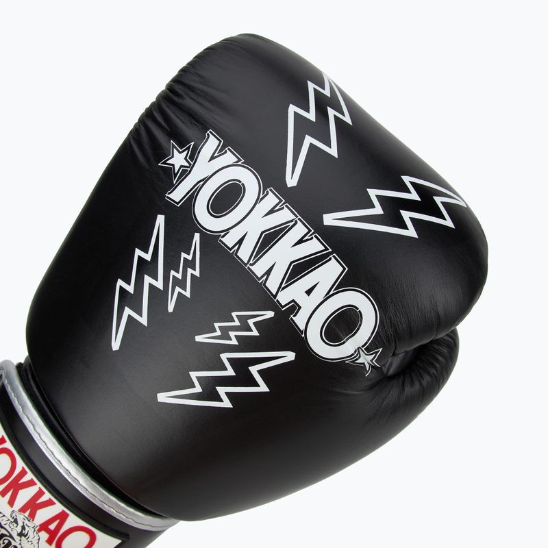 Herren Boxhandschuhe YOKKAO Stadium schwarz 4