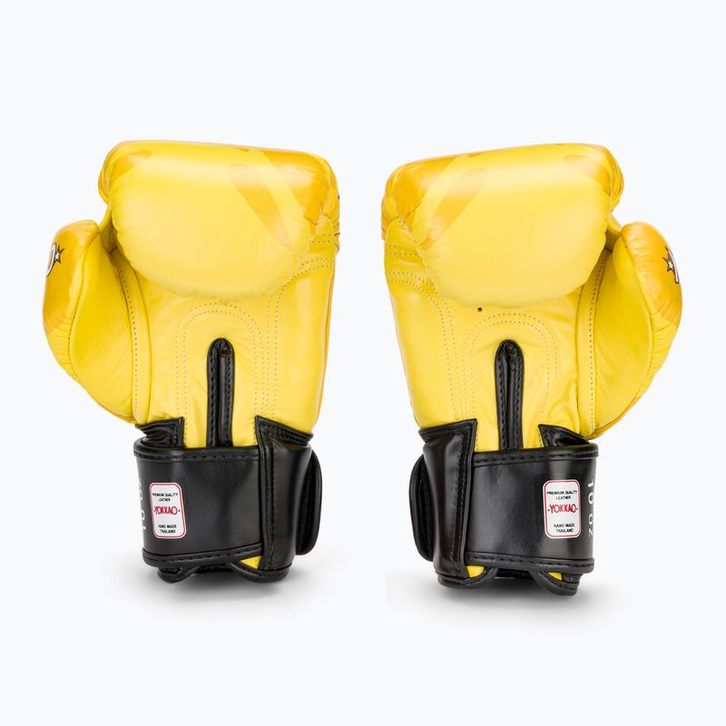 Herren Boxhandschuhe YOKKAO Primate gelb 3