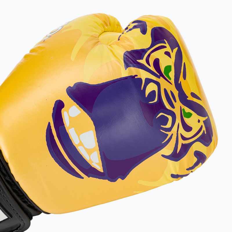 Herren Boxhandschuhe YOKKAO Primate gelb 5