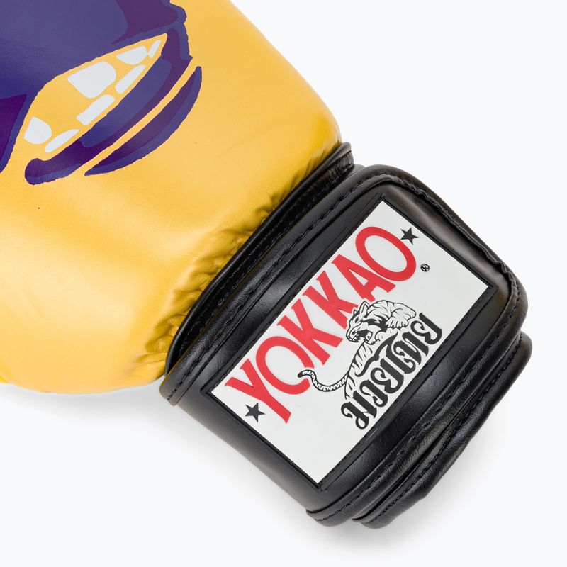 Herren Boxhandschuhe YOKKAO Primate gelb 6