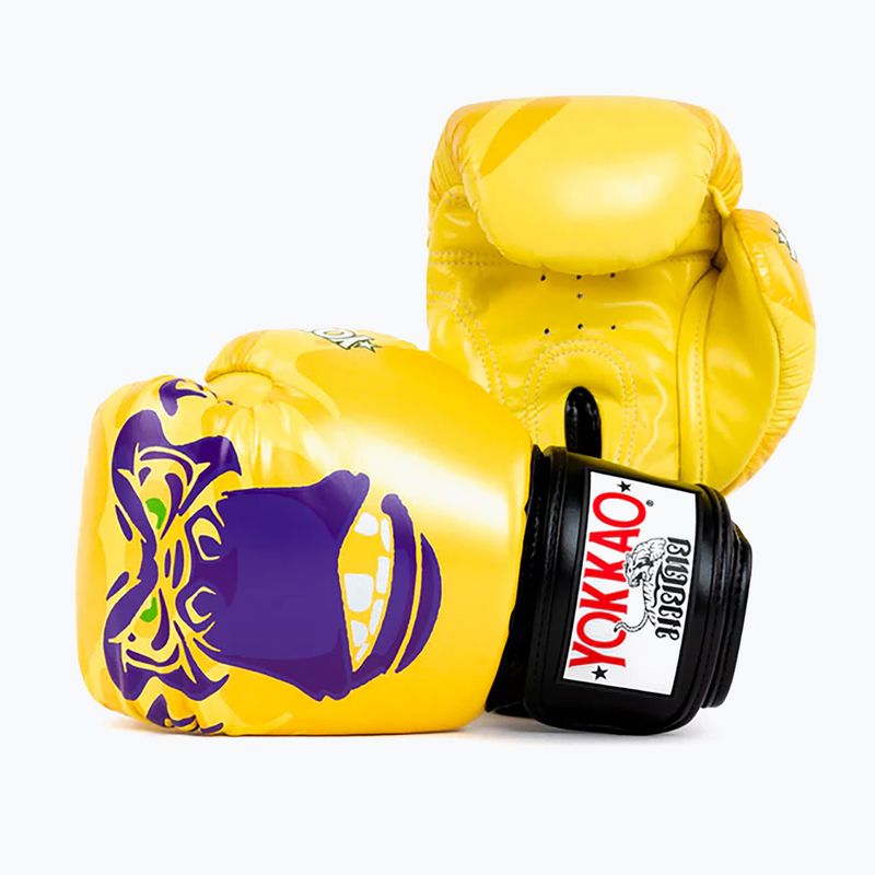 Herren Boxhandschuhe YOKKAO Primate gelb