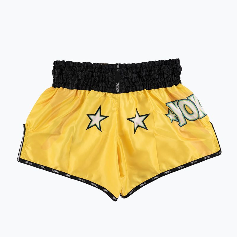 Trainings Shorts Herren YOKKAO Primate CarbonFit yellow 2