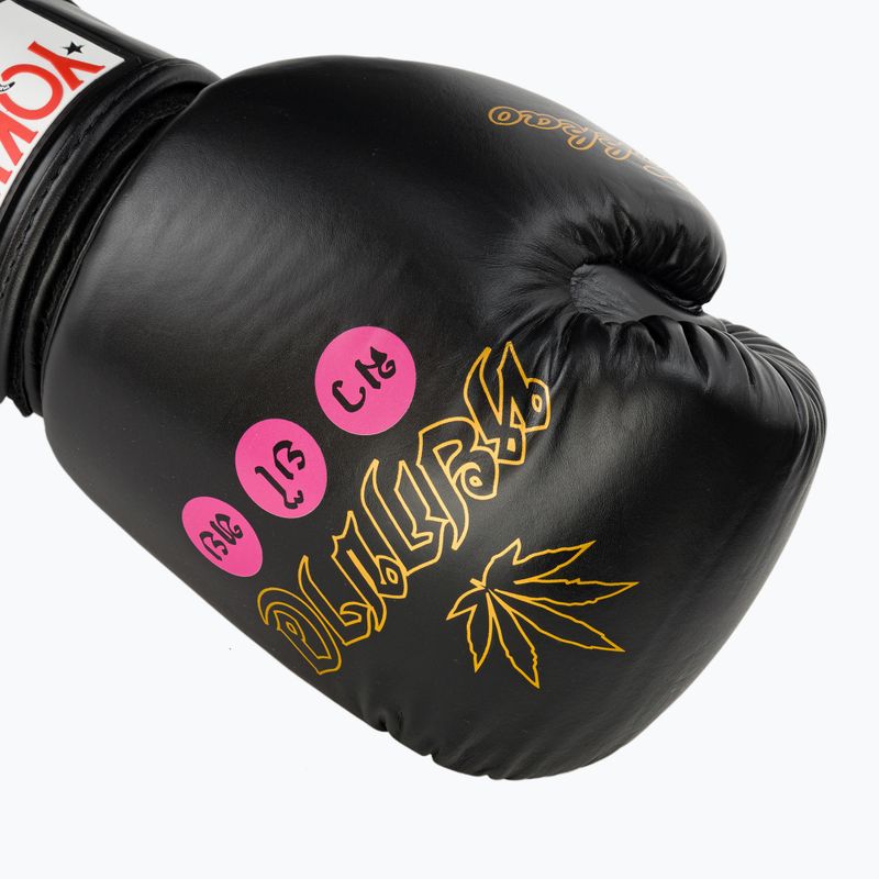 Herren Boxhandschuhe YOKKAO Wax schwarz 6