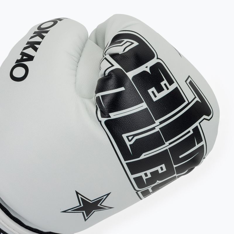 Boxhandschuhe YOKKAO Lettering Boxing white 5