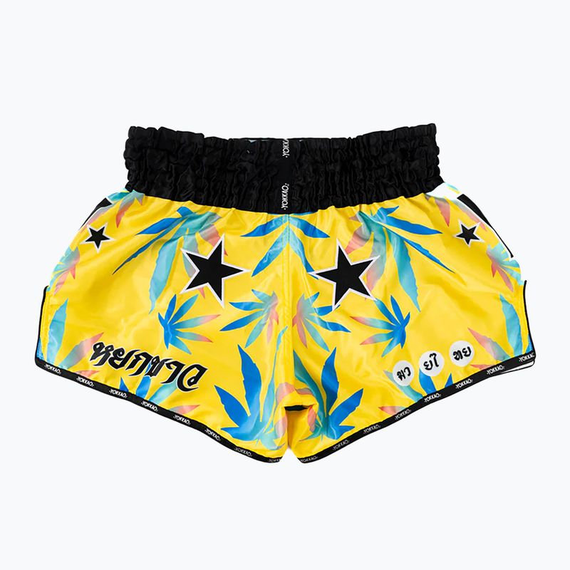 Trainings Shorts Herren YOKKAO Wax CarbonFit yellow 2