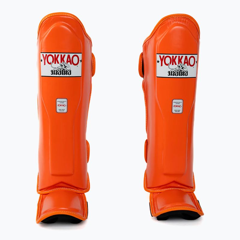 YOKKAO Matrix orange ibis Schienbein- und Fußschützer