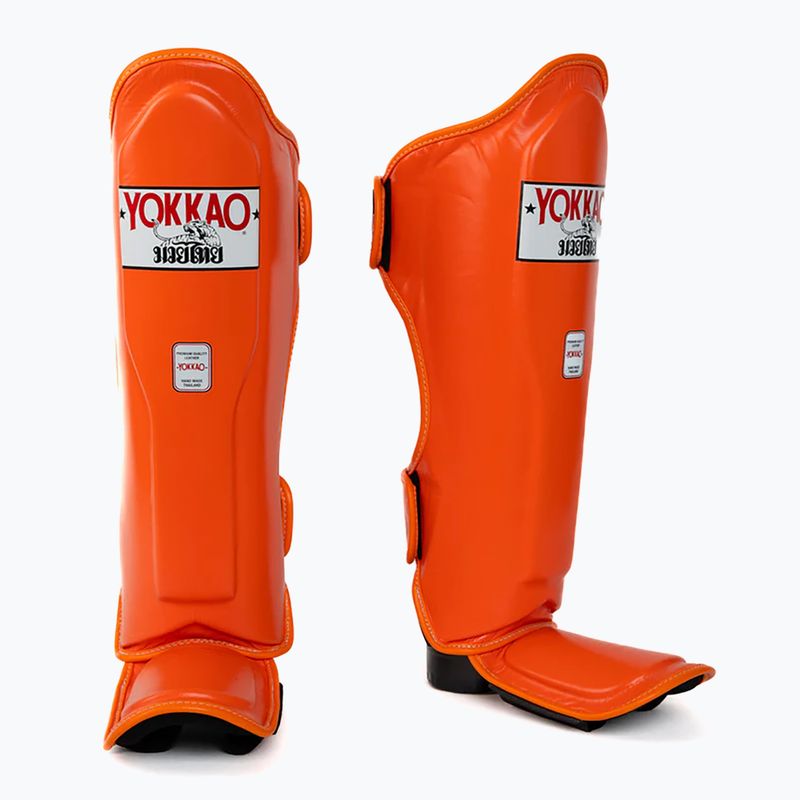 YOKKAO Matrix orange ibis Schienbein- und Fußschützer 2