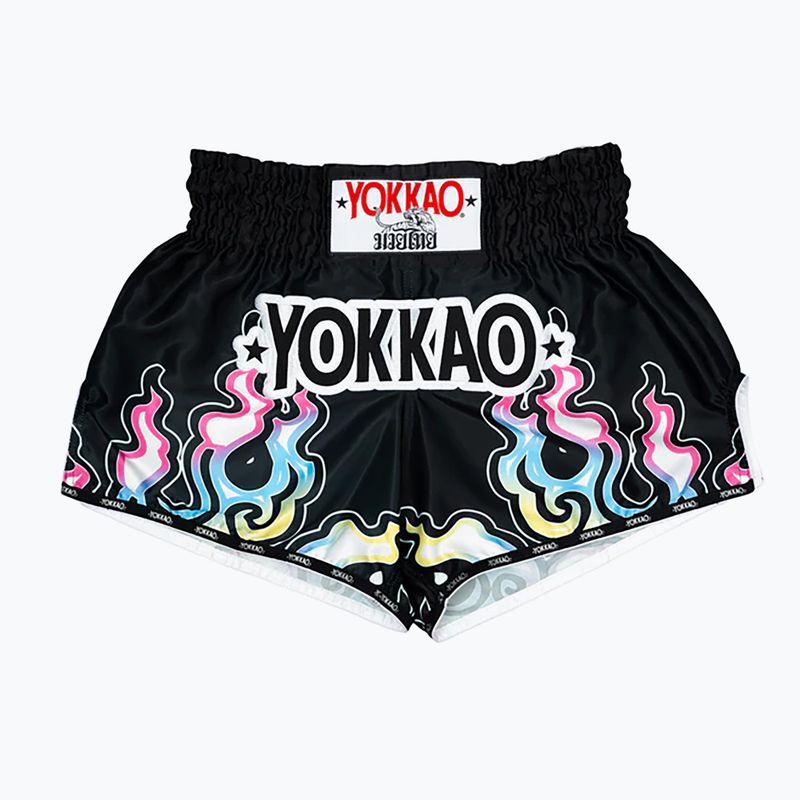 Trainings Shorts Herren YOKKAO Flames CarbonFit black