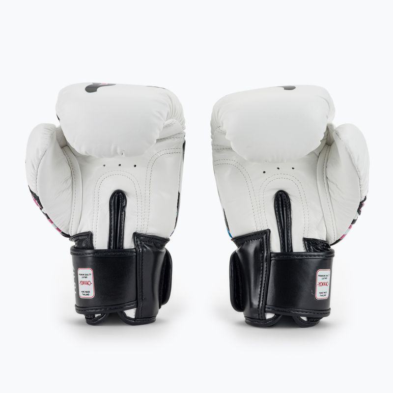 Herren Boxhandschuhe YOKKAO Flames weiß 3